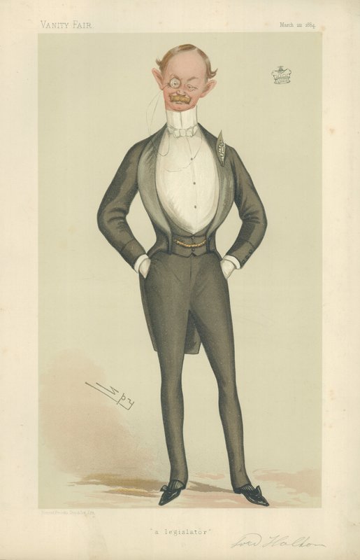 Lawrence Palk, Lord Haldon tekijältä Leslie Matthew Ward
