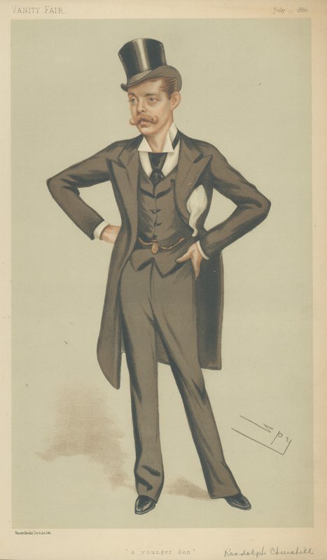 Lordi Randolph Churchill tekijältä Leslie Matthew Ward