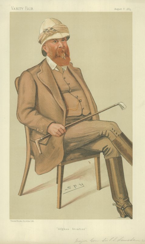 Kenraalimajuri Sir Peter Stark Lumsden tekijältä Leslie Matthew Ward