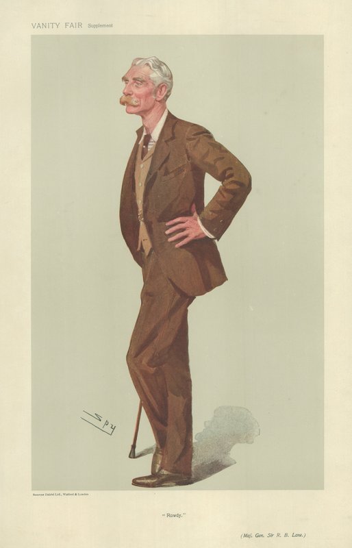 Kenraalimajuri Sir Robert Bertram Lane tekijältä Leslie Matthew Ward
