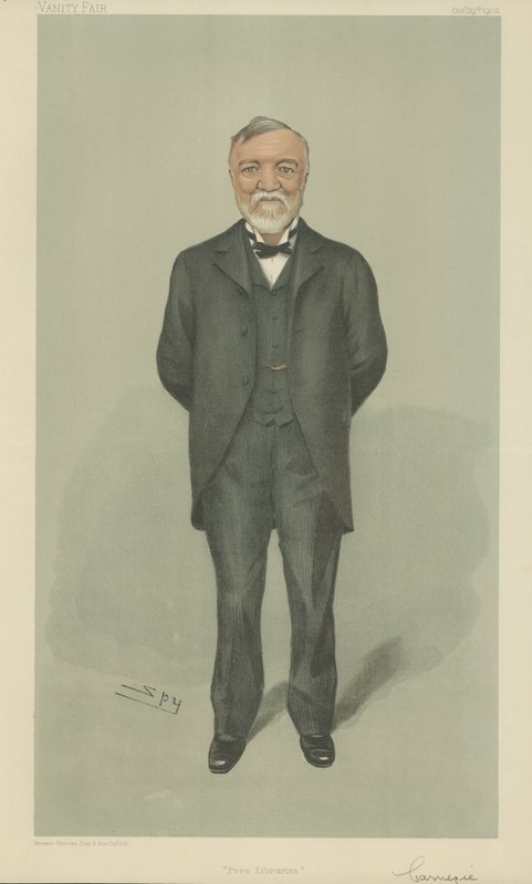 Herra Andrew Carnegie tekijältä Leslie Matthew Ward