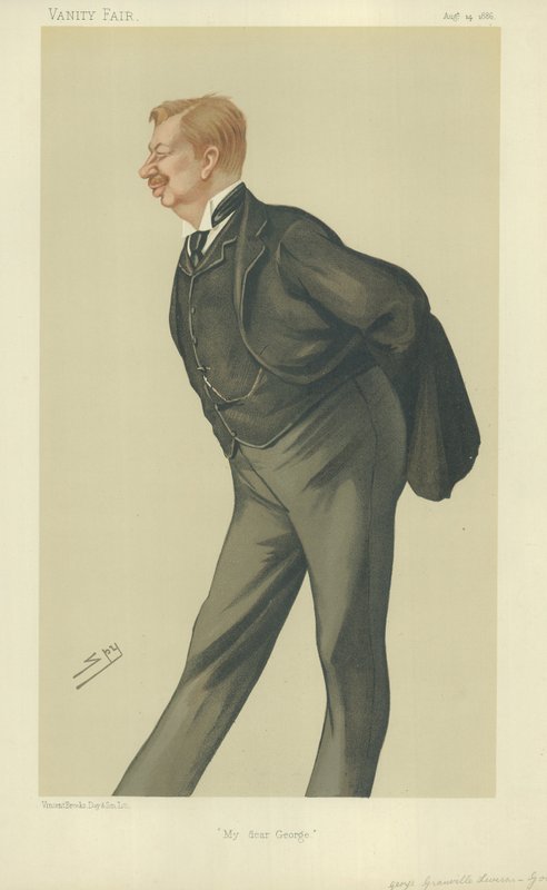 George Granville Leveson-Gower tekijältä Leslie Matthew Ward