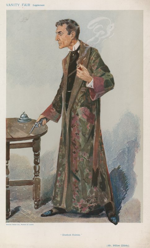 herra William Gillette tekijältä Leslie Matthew Ward