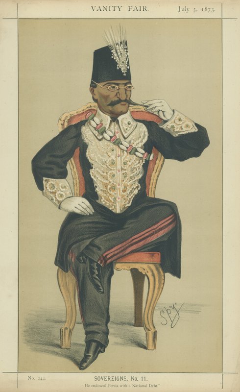 Nasser-Ed-Din-Shah, HIM Persian shaahi tekijältä Leslie Matthew Ward