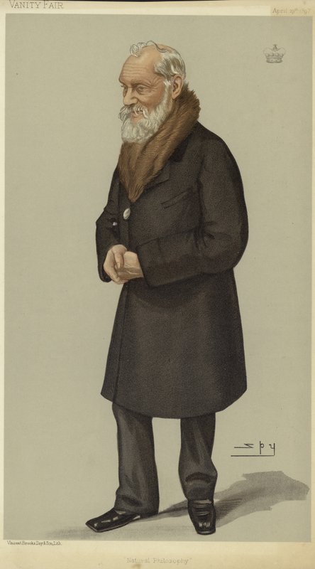 Muotokuva William Thomsonista, Baron Kelvinistä tekijältä Leslie Matthew Ward