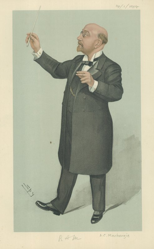 Sir Alexander Campbell Mackenzie tekijältä Leslie Matthew Ward