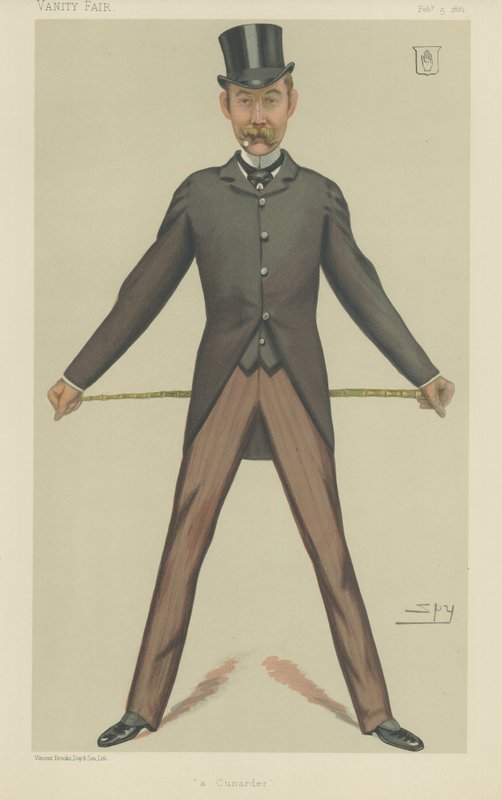 Sir B E Cunard tekijältä Leslie Matthew Ward