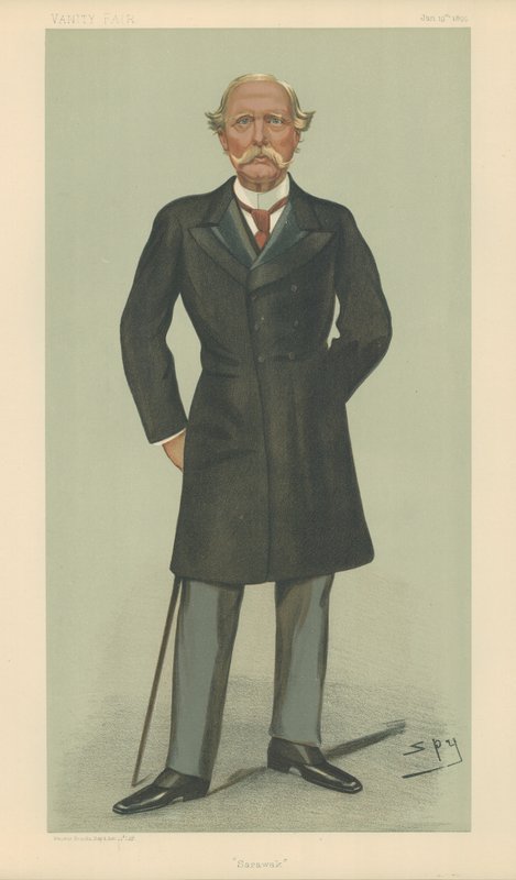 Sir Charles Brooke, Sarawakin rajahi tekijältä Leslie Matthew Ward