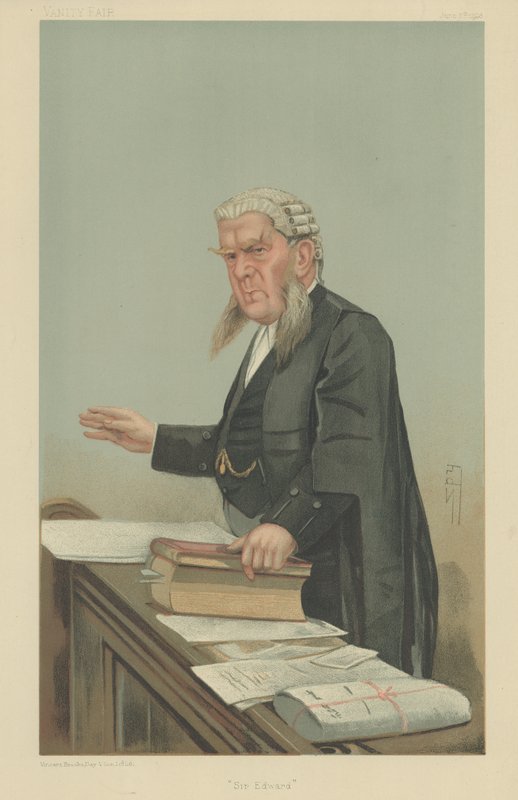Sir Edward George Clarke tekijältä Leslie Matthew Ward