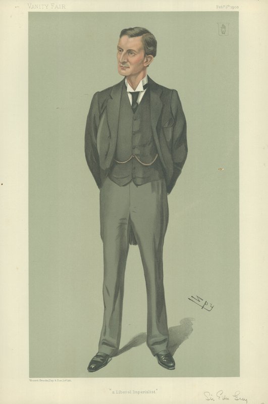 Sir Edward Gray tekijältä Leslie Matthew Ward