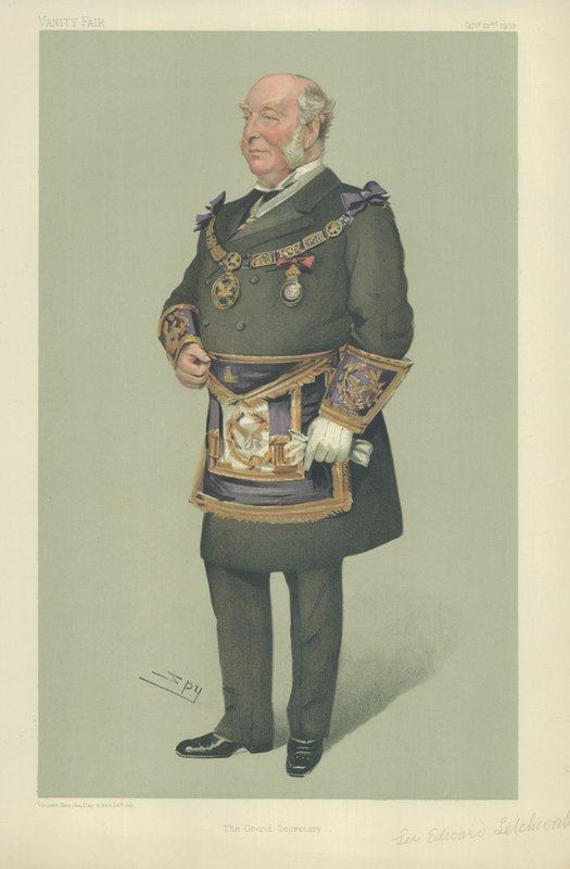 Sir Edward Letchworth tekijältä Leslie Matthew Ward
