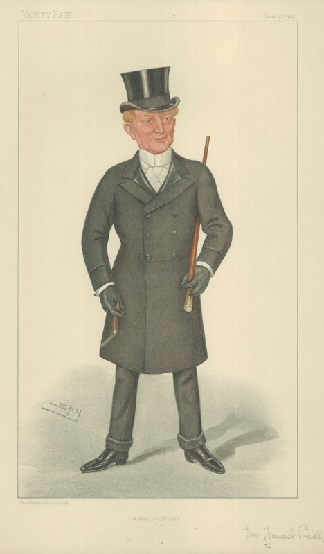 Sir F Phillips, Lontoon pormestari tekijältä Leslie Matthew Ward