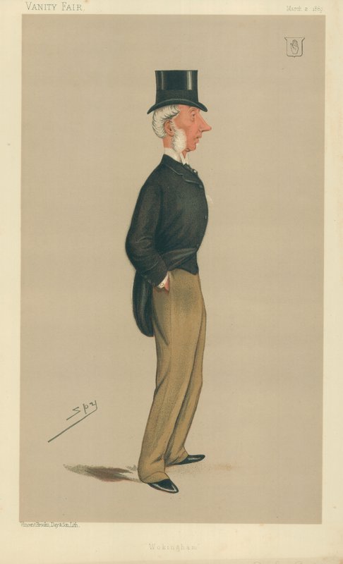 Sir George Russell, Wokingham, 2. maaliskuuta 1889, Vanity Fair -sarjakuva tekijältä Leslie Matthew Ward
