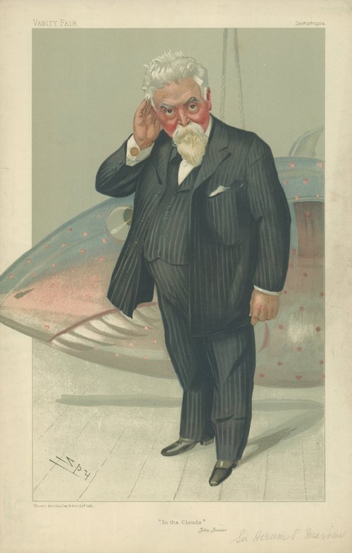 Sir Hiram Stevens Maxim tekijältä Leslie Matthew Ward