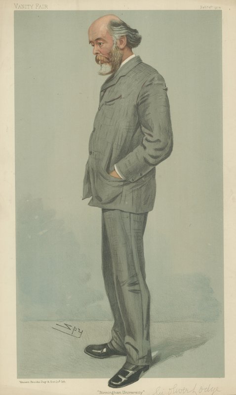 Sir Oliver Joseph Lodge tekijältä Leslie Matthew Ward
