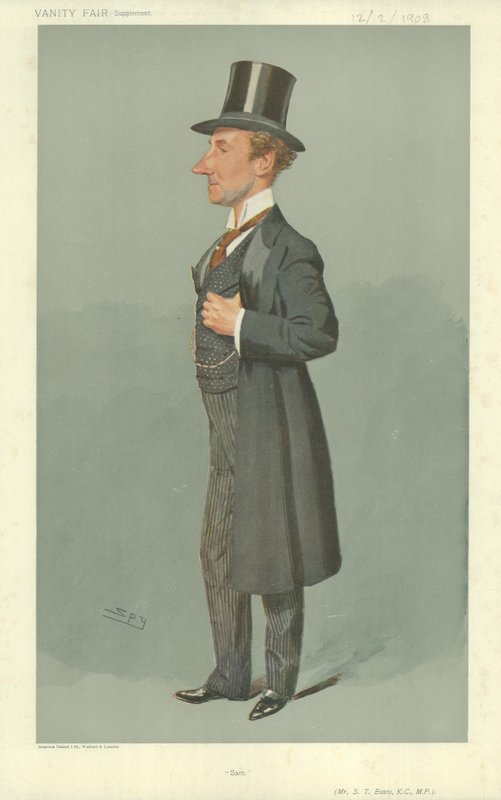 Sir Samuel Thomas Evans tekijältä Leslie Matthew Ward