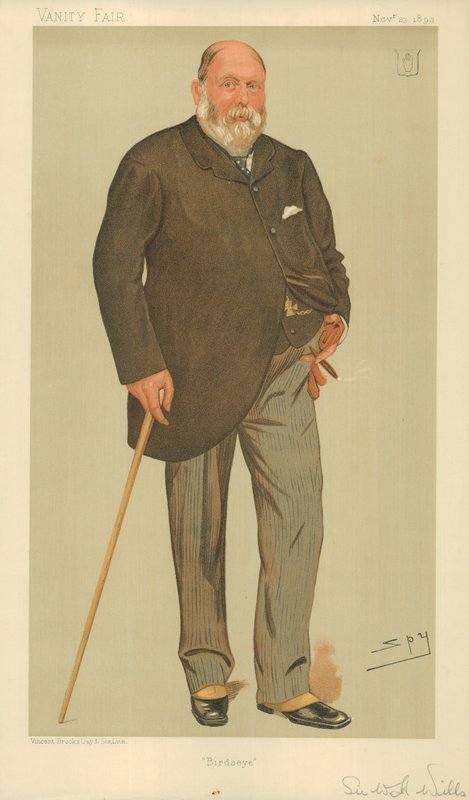 Sir William Henry Wills, Birdseye, 23. marraskuuta 1893, Vanity Fair -sarjakuva tekijältä Leslie Matthew Ward