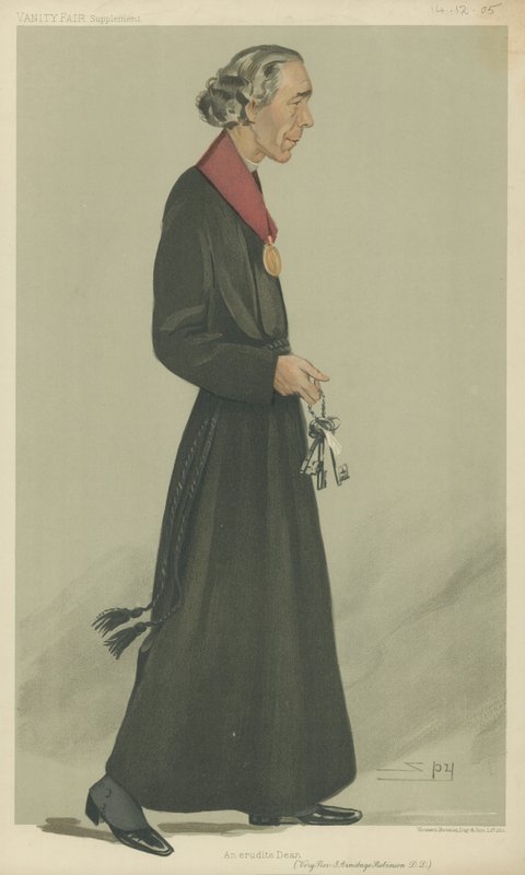 Westminsterin dekaani (väri litho) tekijältä Leslie Matthew Ward