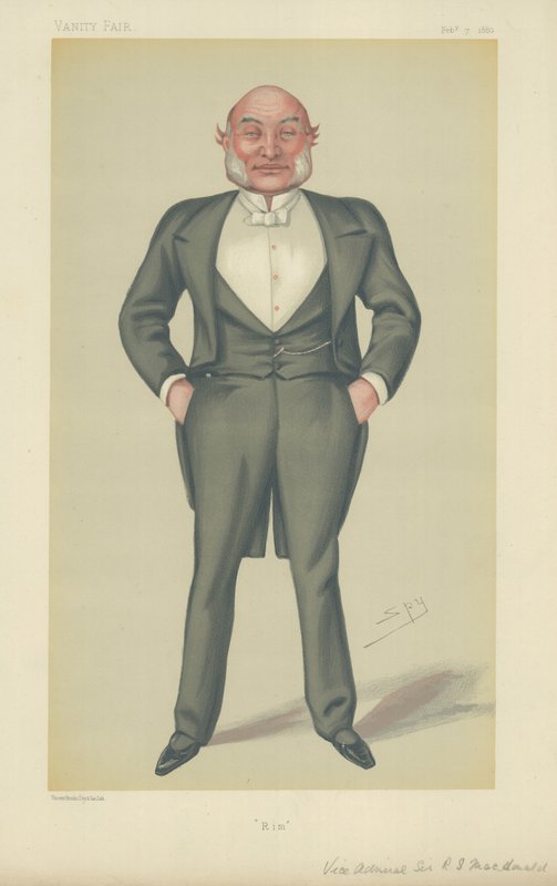 Vara-amiraali Sir Reginald John Macdonald tekijältä Leslie Matthew Ward