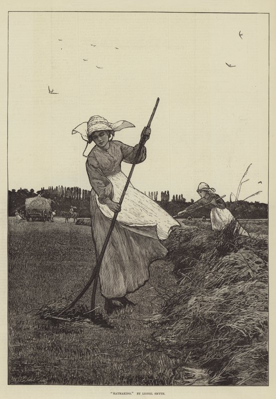 Heinänteko tekijältä Lionel Percy Smythe