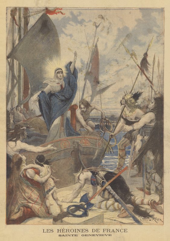 Ranskan sankaritar: St Genevieve tekijältä Lionel Royer
