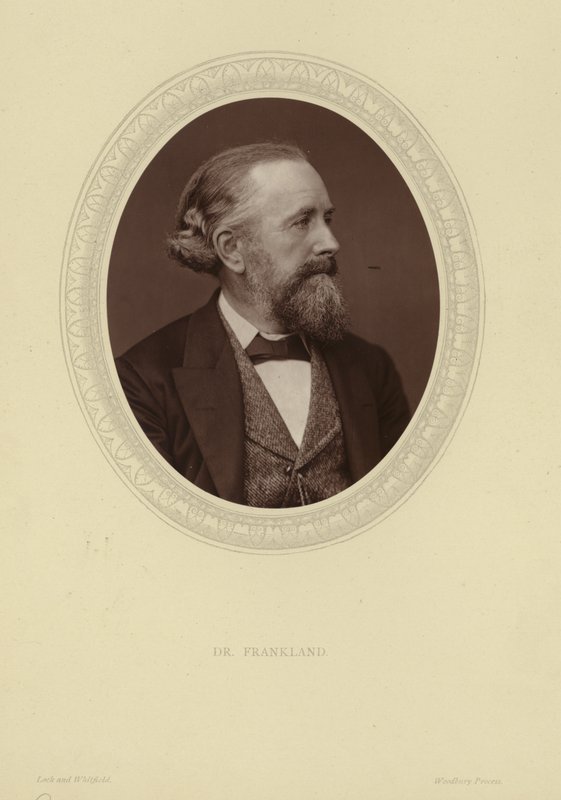 Sir Edward Franklandin muotokuva tekijältä Lock and Whitfield