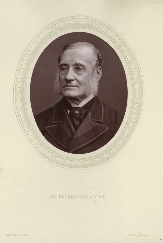 Sir Rutherford Alcockin muotokuva tekijältä Lock and Whitfield