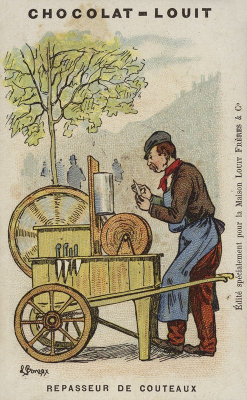 Silitysveitsi (chromolitho) tekijältä Louis Borgex