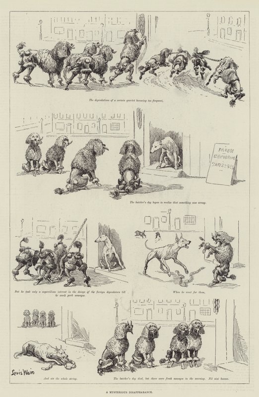 Salaperäinen katoaminen tekijältä Louis Wain