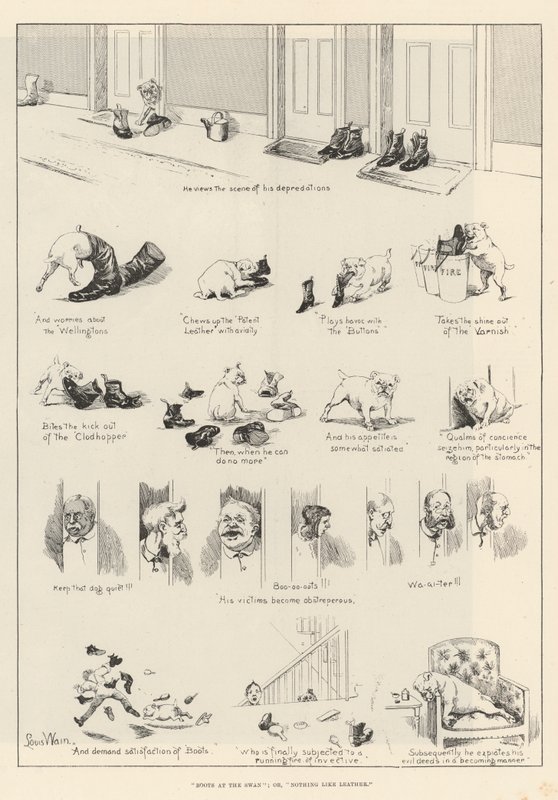 Saappaat Joutsenessa; tai, Mikään ei ole niin kuin nahka tekijältä Louis Wain