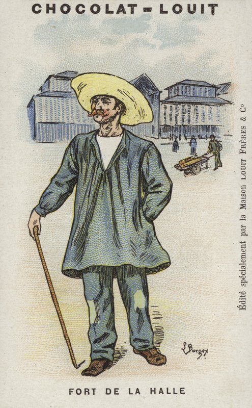 Fort de la Halle (chromolitho) tekijältä Louis Borgex