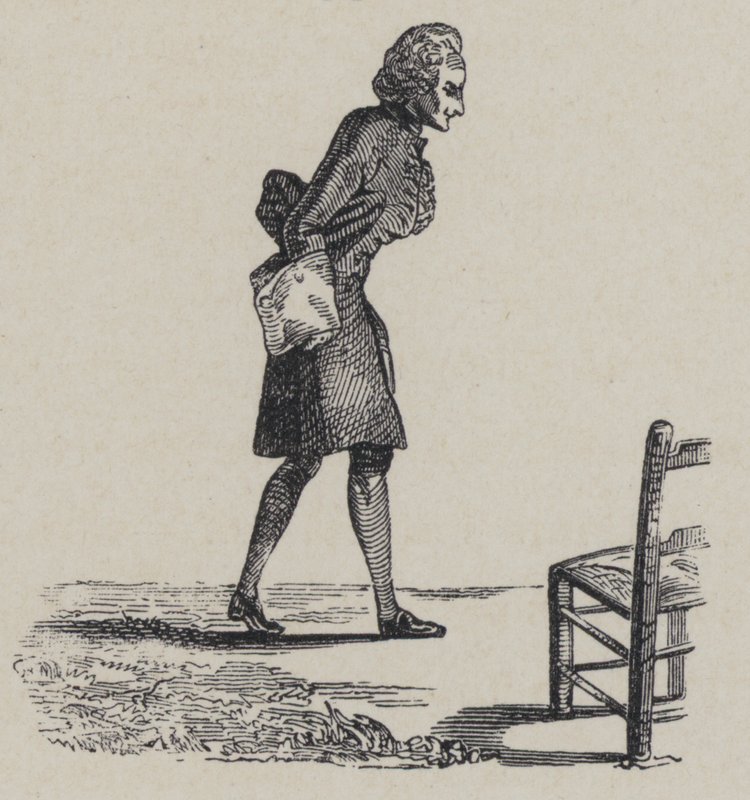 Jean-Philippe Rameau, ranskalainen säveltäjä (kaiverrus) tekijältä Louis Carrogis (after) Carmontelle