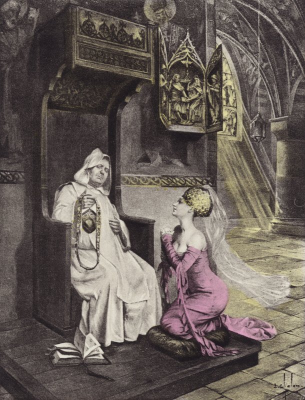 Lady and the Friar, Kolmas päivä, kolmas tarina tekijältä Louis Chalon