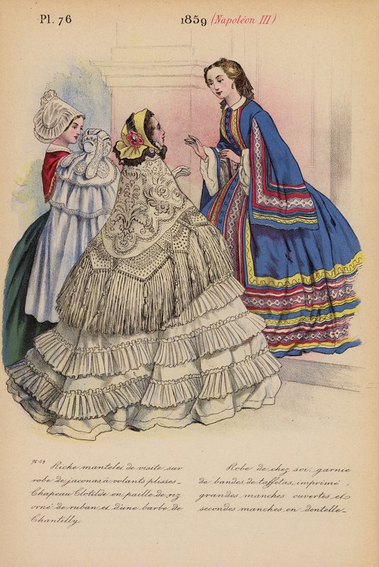 Ranskalainen muoti: III (värilitro): 1859, Napoleon III (värilitro) tekijältä Louis Colas