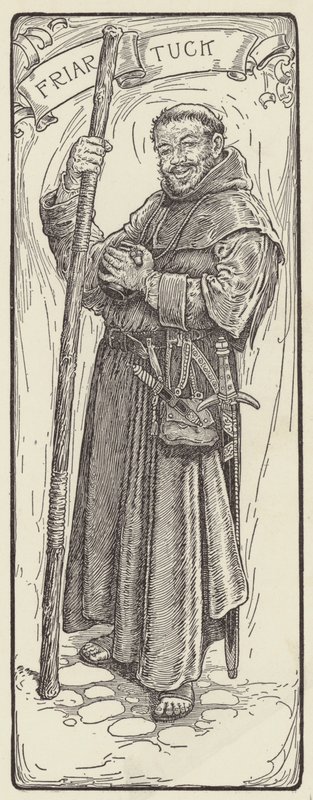 Friar Tuck tekijältä Louis John Rhead