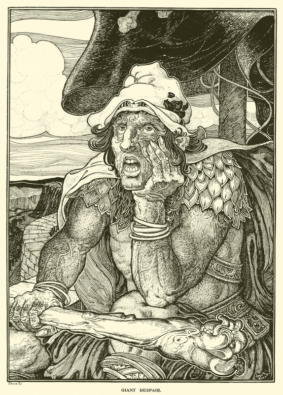 Giant Despair (kaiverrus) tekijältä Louis John Rhead