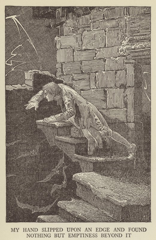 Robert Louis Stevensonin kuvitus Kidnapped tekijältä Louis John Rhead