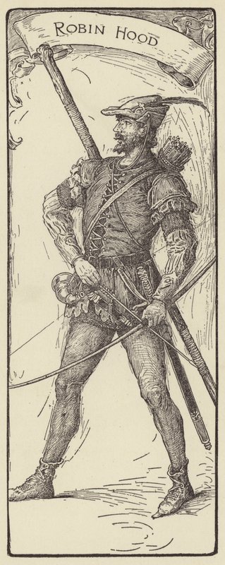 Robin Hood tekijältä Louis John Rhead
