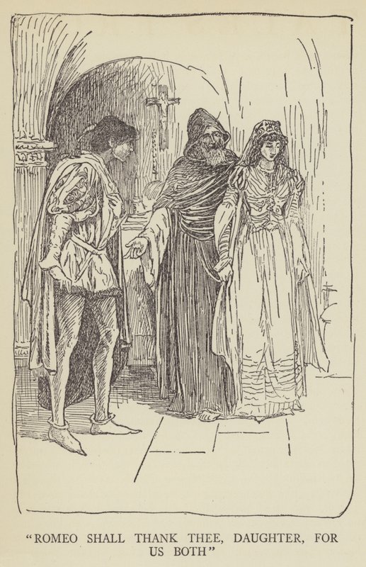 Romeo kiittää sinua, tytär, meidän molempien puolesta tekijältä Louis John Rhead