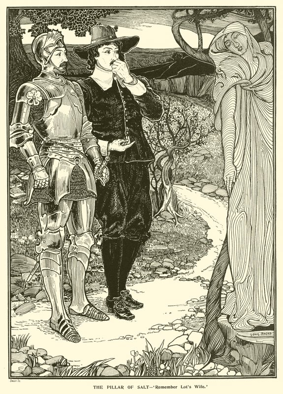 Suolapilari (kaiverrus) tekijältä Louis John Rhead