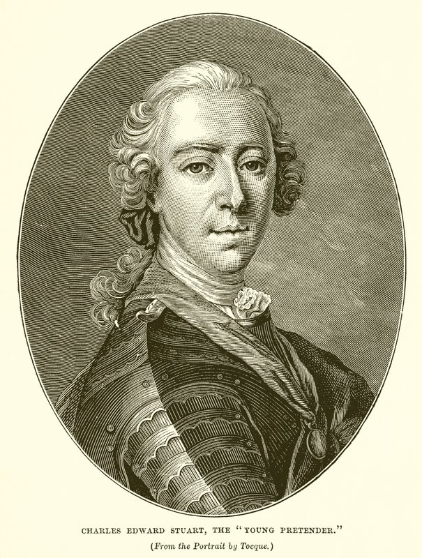 Charles Edward Stuart, Nuori teeskentelijä tekijältä Louis Tocqué