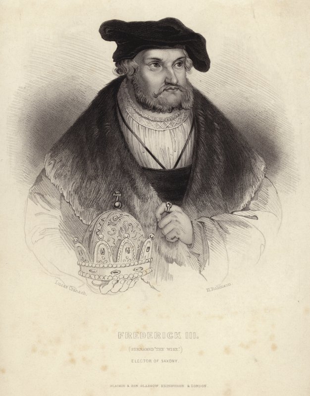 Fredrik III Saksi tekijältä Lucas Cranach the Elder