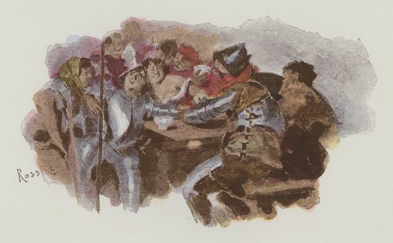 Kuvitus Notre-Dame De Parisille, Victor Hugo tekijältä Lucius Rossi