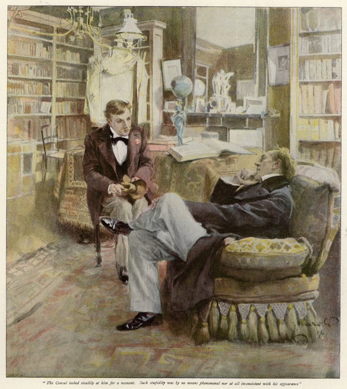 Unser Karl The Graphicin joulunumerossa 1897 tekijältä Ludek or Ludwig Marold