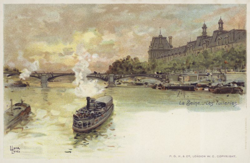 Tuileries, Pariisi tekijältä Luigi Loir