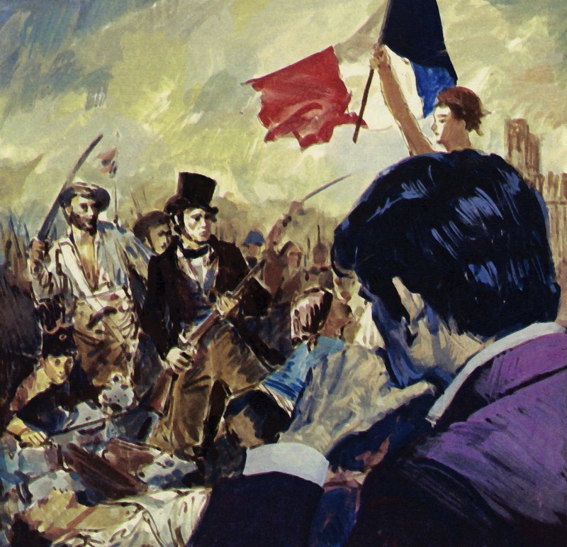 Ranskan vallankumous innoitti Eugene Delacroix
