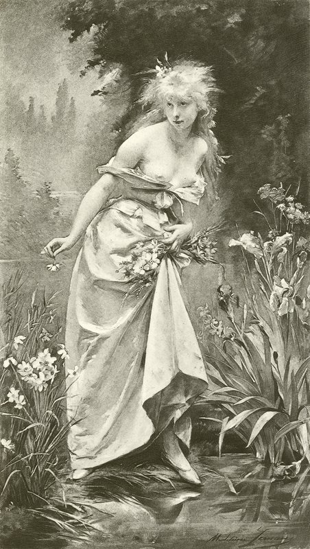 Ophelia (syväpaino) tekijältä Madeleine Lemaire