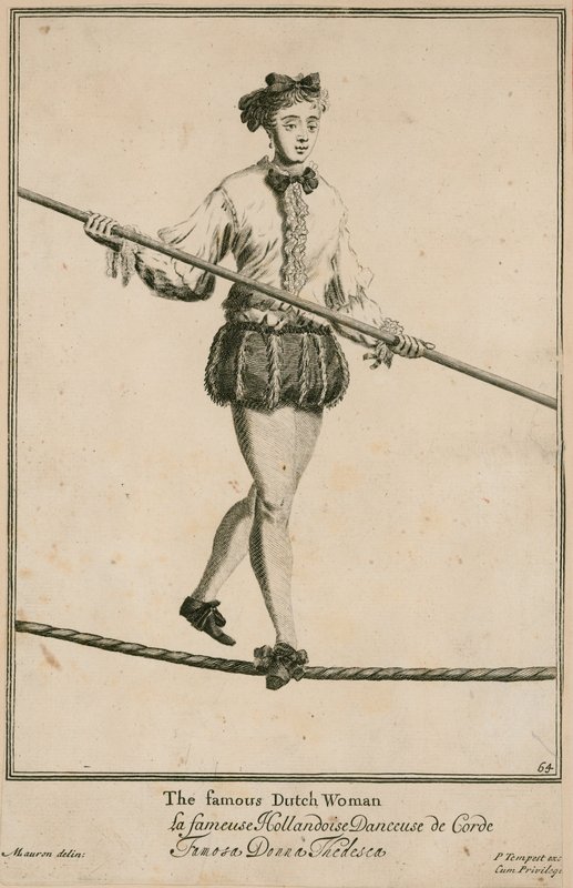 Bartholomew Fair, Lontoo: Kuuluisa hollantilainen nainen vuonna 1687 tekijältä Marcellus the Elder Laroon