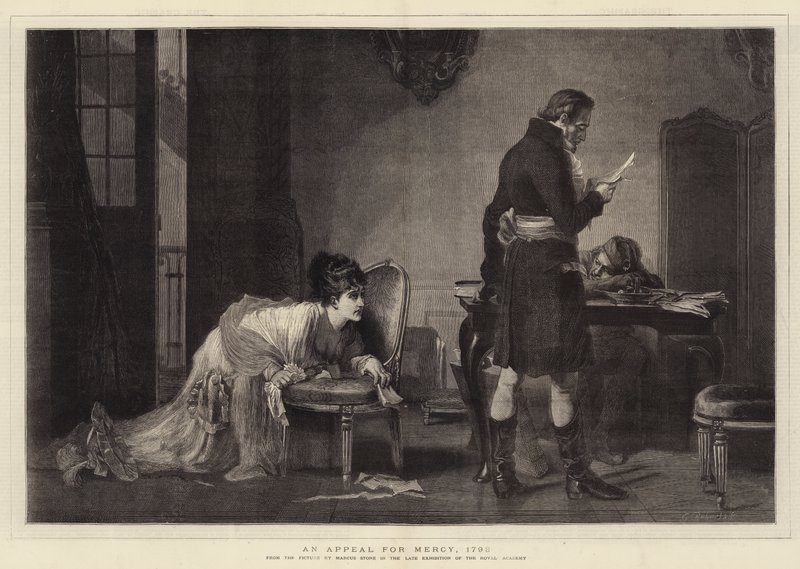 Vetous armon puolesta, 1793 tekijältä Marcus Stone