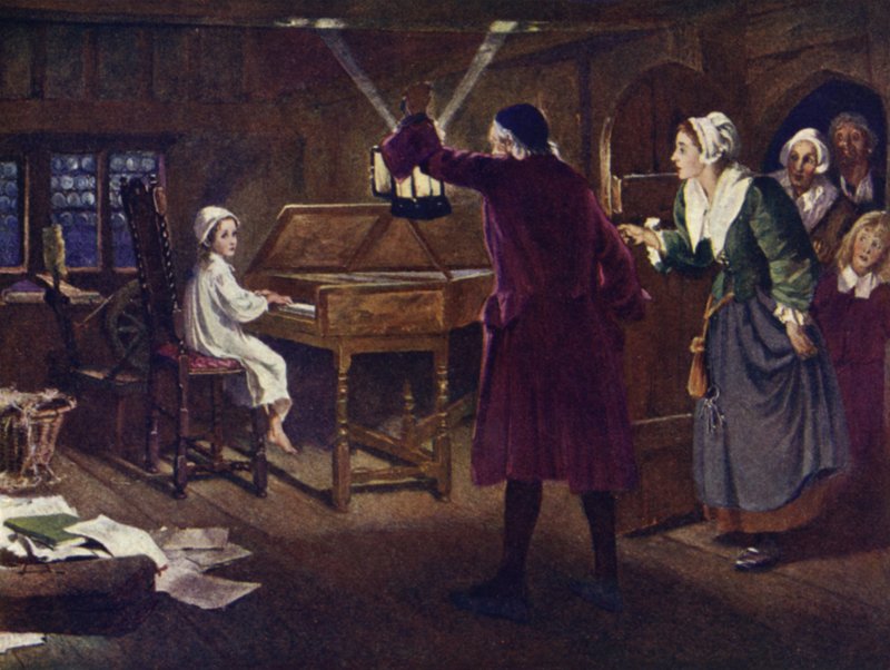 Lapsi Händel tekijältä Margaret Isabel Dicksee